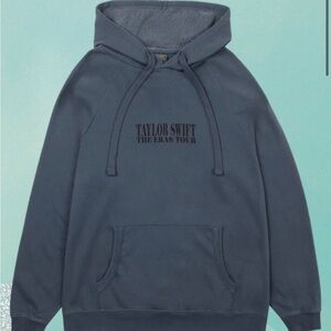 Taylor Swift Hoodie - Slate Blue Charcoal Logo